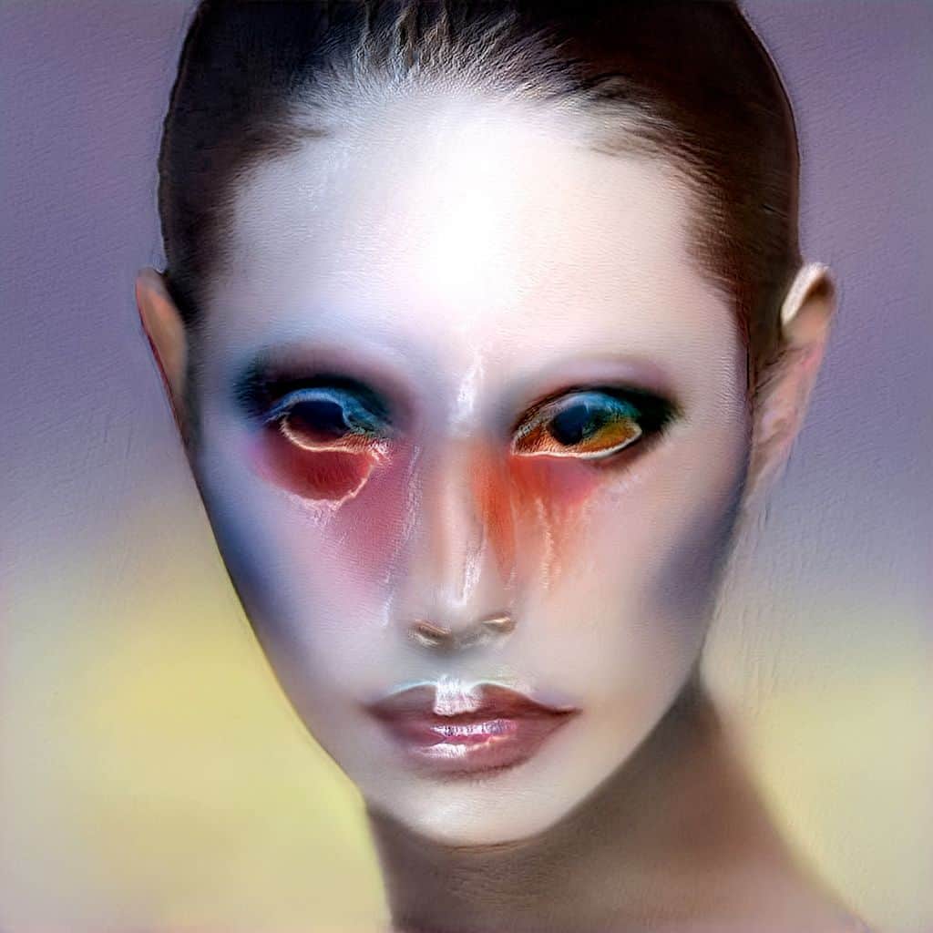 AI Beauty Portraits in collaboration with Claudia Rafael